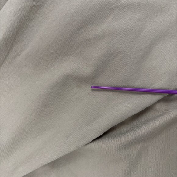 Pendleton Shirt Button Down Long Sleeve Solid Tan Beige Men's Large - Picture 13 of 13